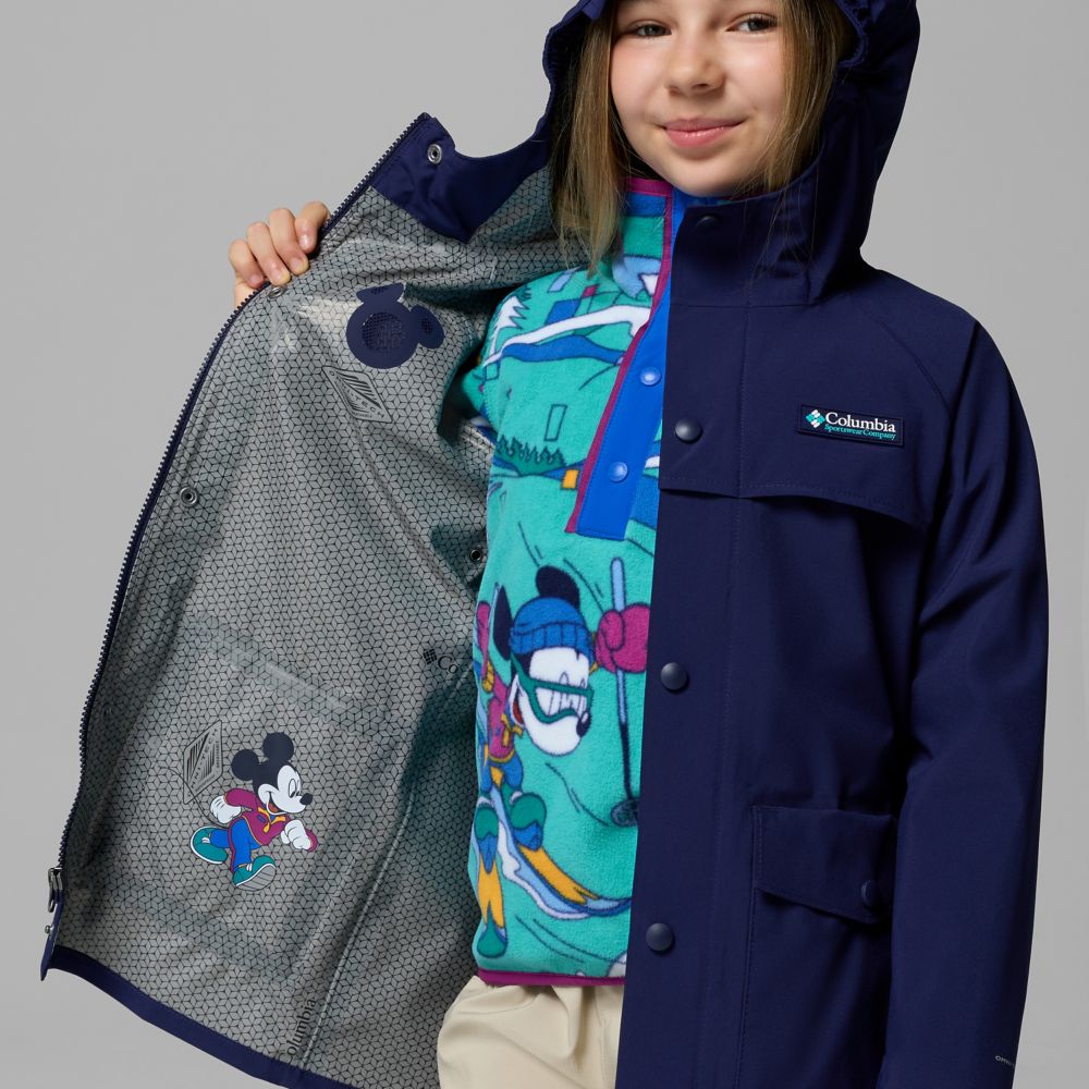 Mickey Mouse Ear Hooded Jacket for Kids by Columbia