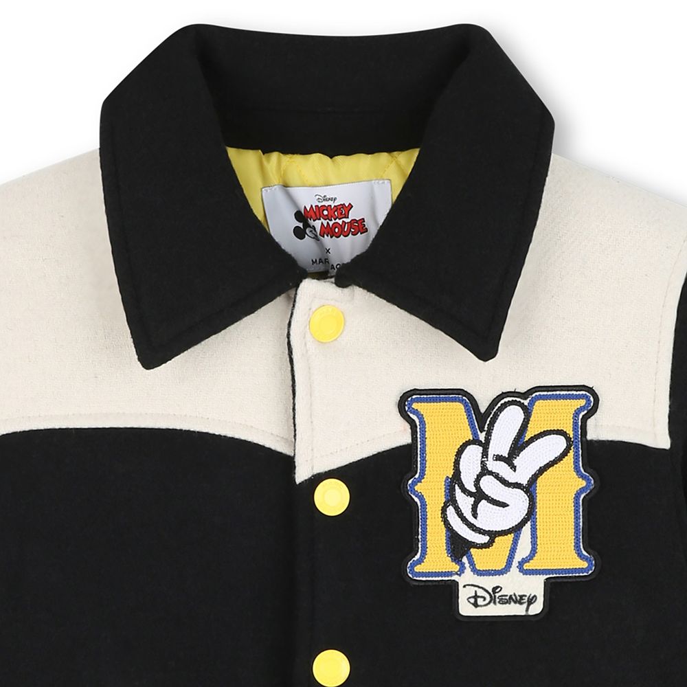 Mickey Mouse Varsity Jacket for Kids by Marc Jacobs &ndash; Black/Cream