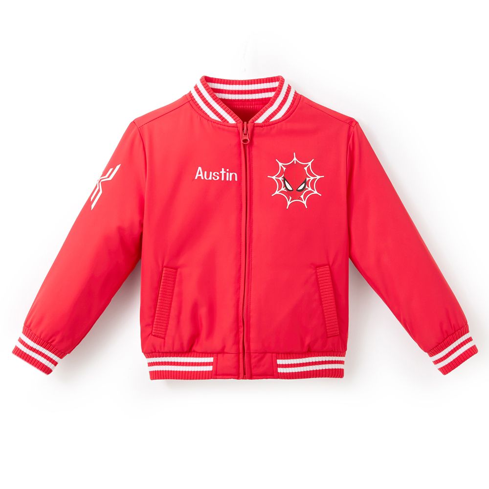 Spider-Man Bomber Jacket for Kids &ndash; Personalized