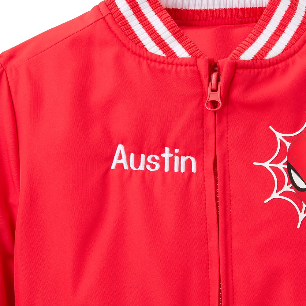 Spider-Man Bomber Jacket for Kids &ndash; Personalized