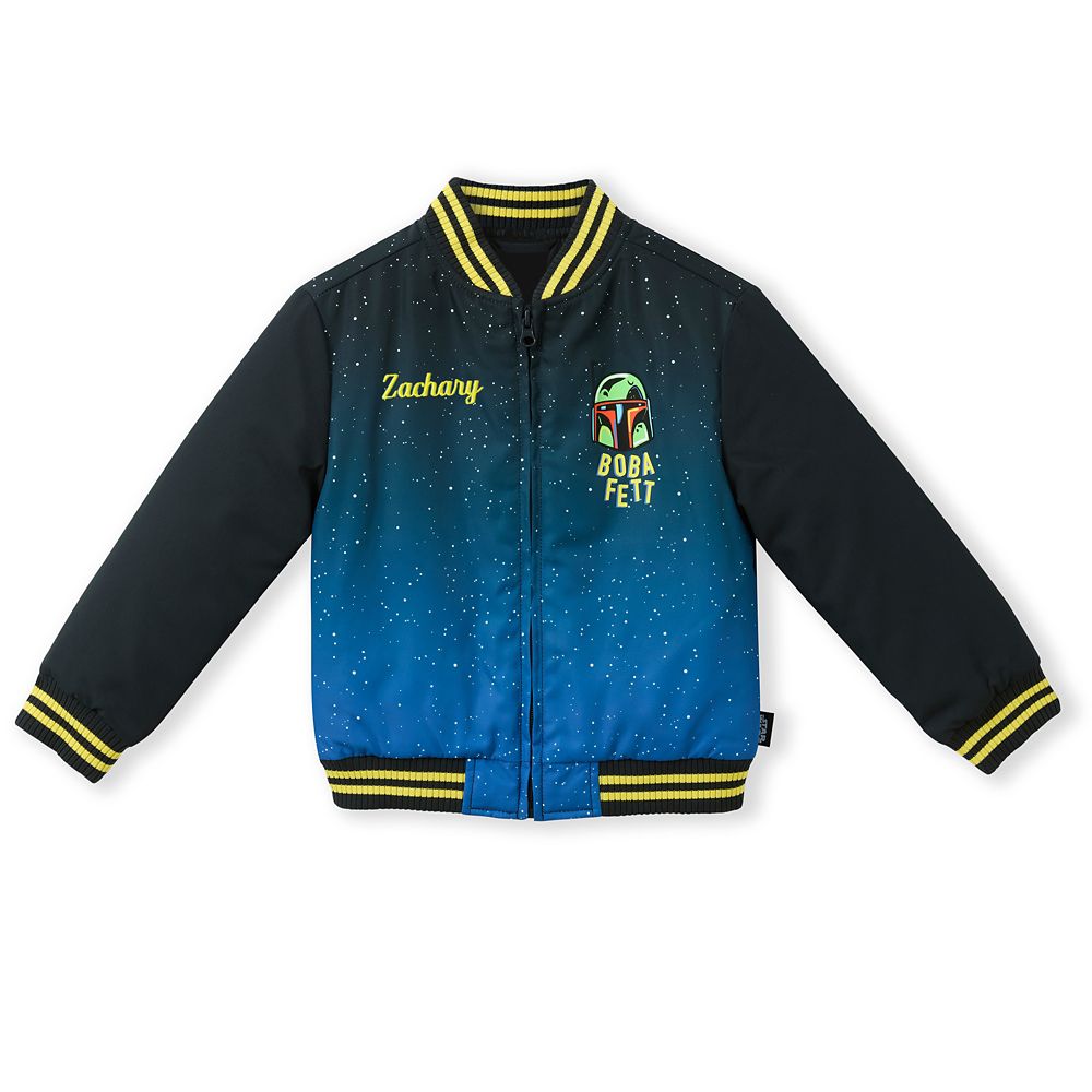 Boba Fett Bomber Jacket for Kids &ndash; Star Wars &ndash; Personalized