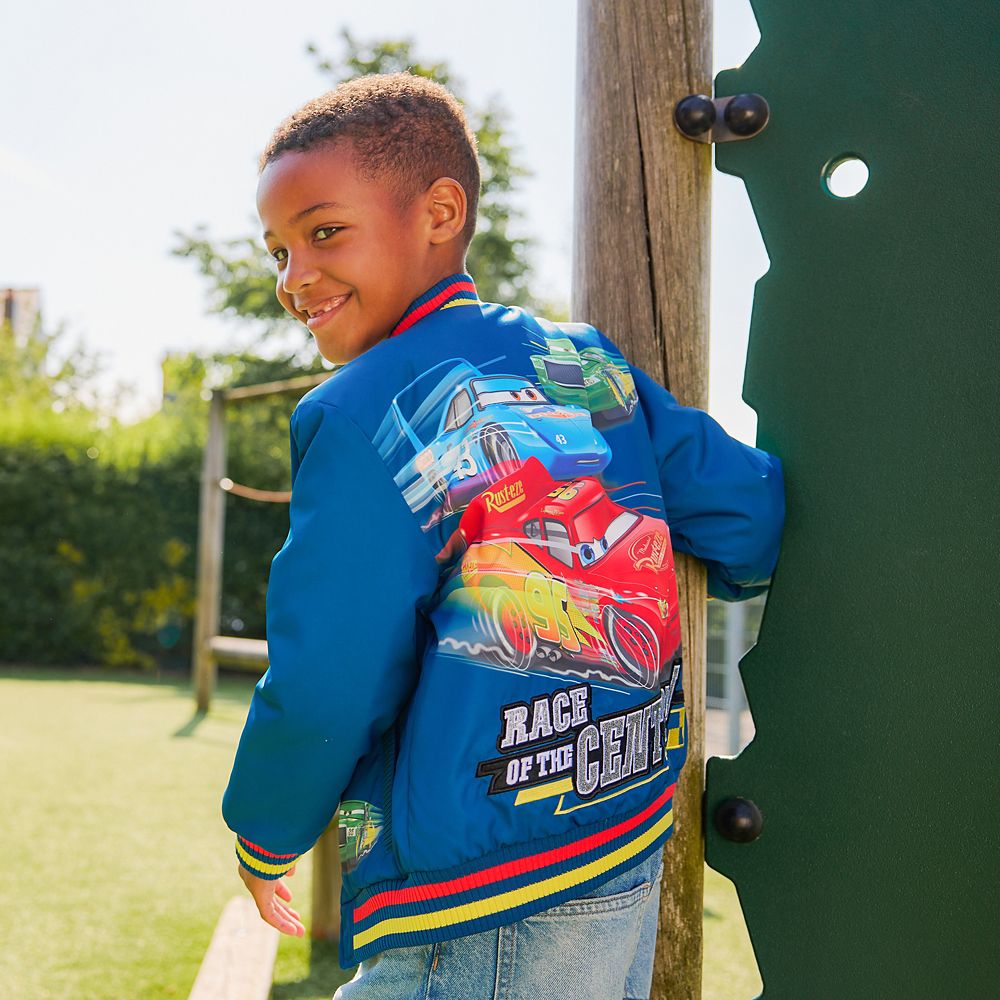 Cars Bomber Jacket for Kids &ndash; Personalized
