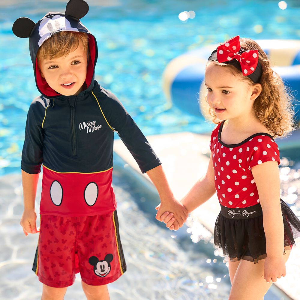 Mickey Mouse Swim Trunks for Kids