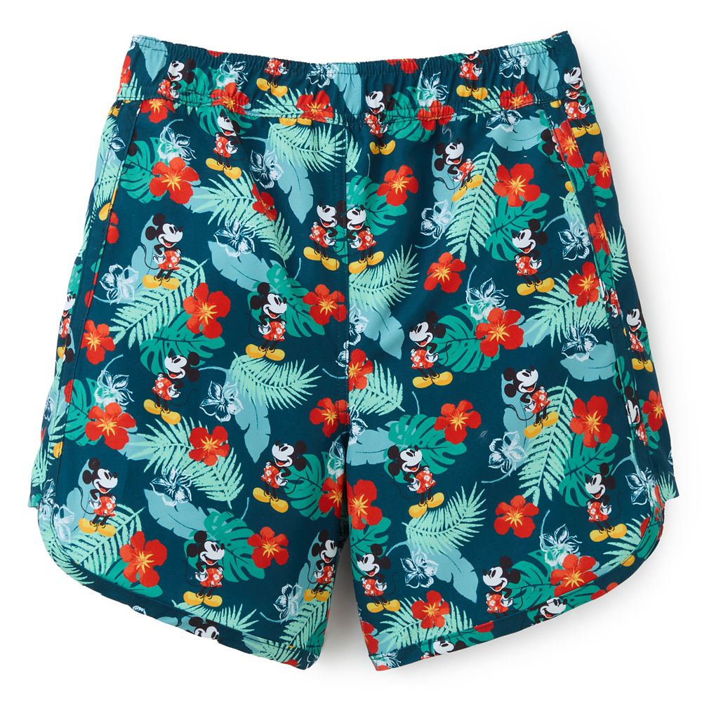 Mickey Mouse Adaptive Tropical Swim Trunks for Kids