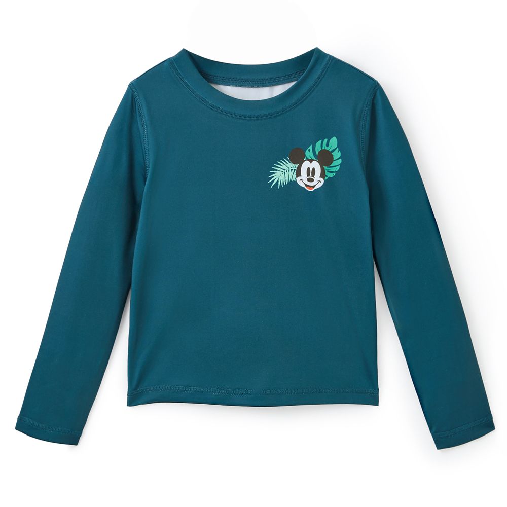 Mickey Mouse Tropical Rash Guard for Kids