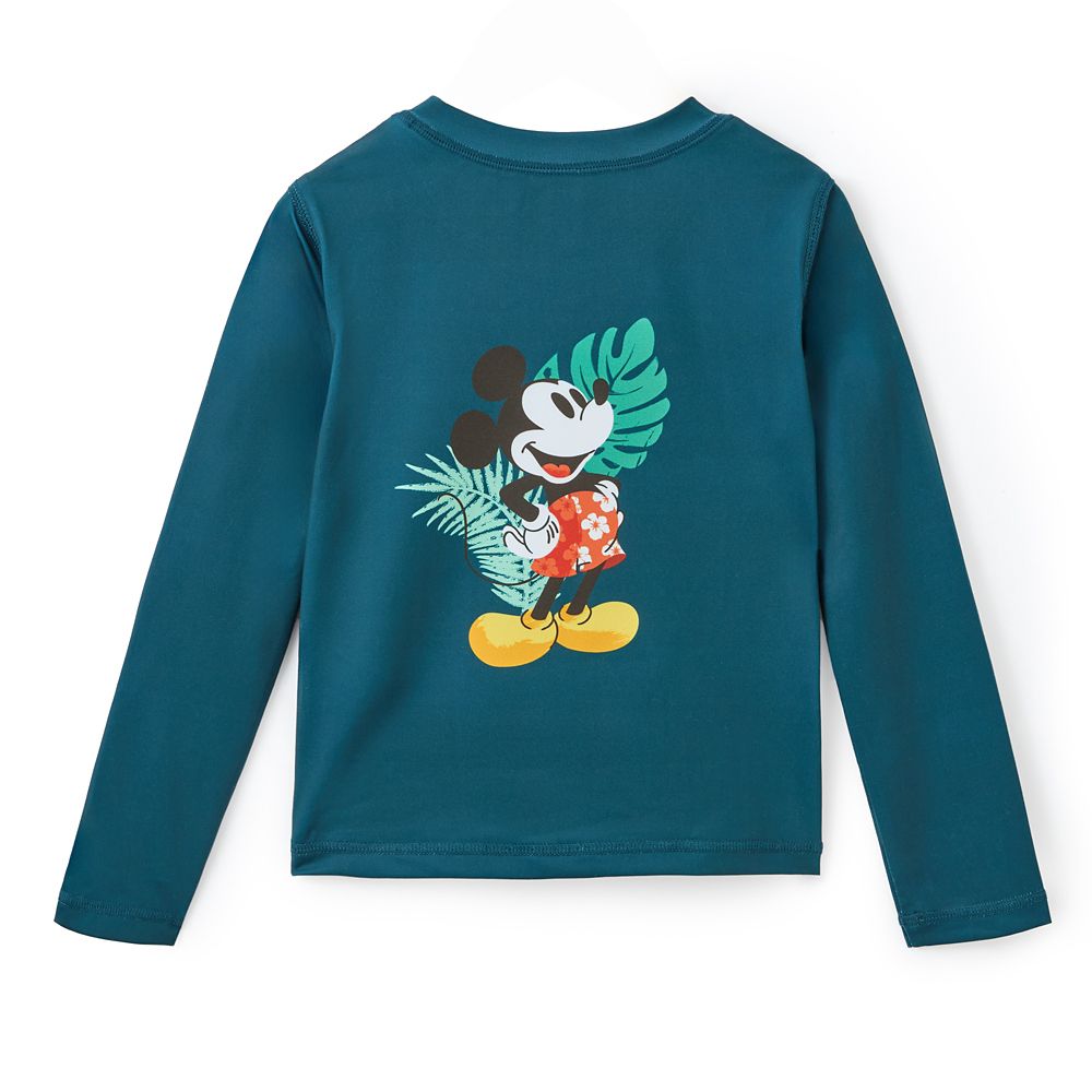 Mickey Mouse Tropical Rash Guard for Kids