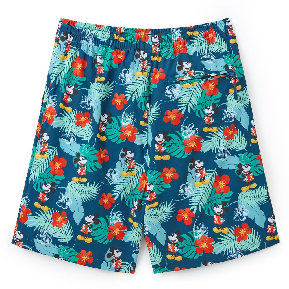 Mickey Mouse Tropical Swim Trunks for Kids