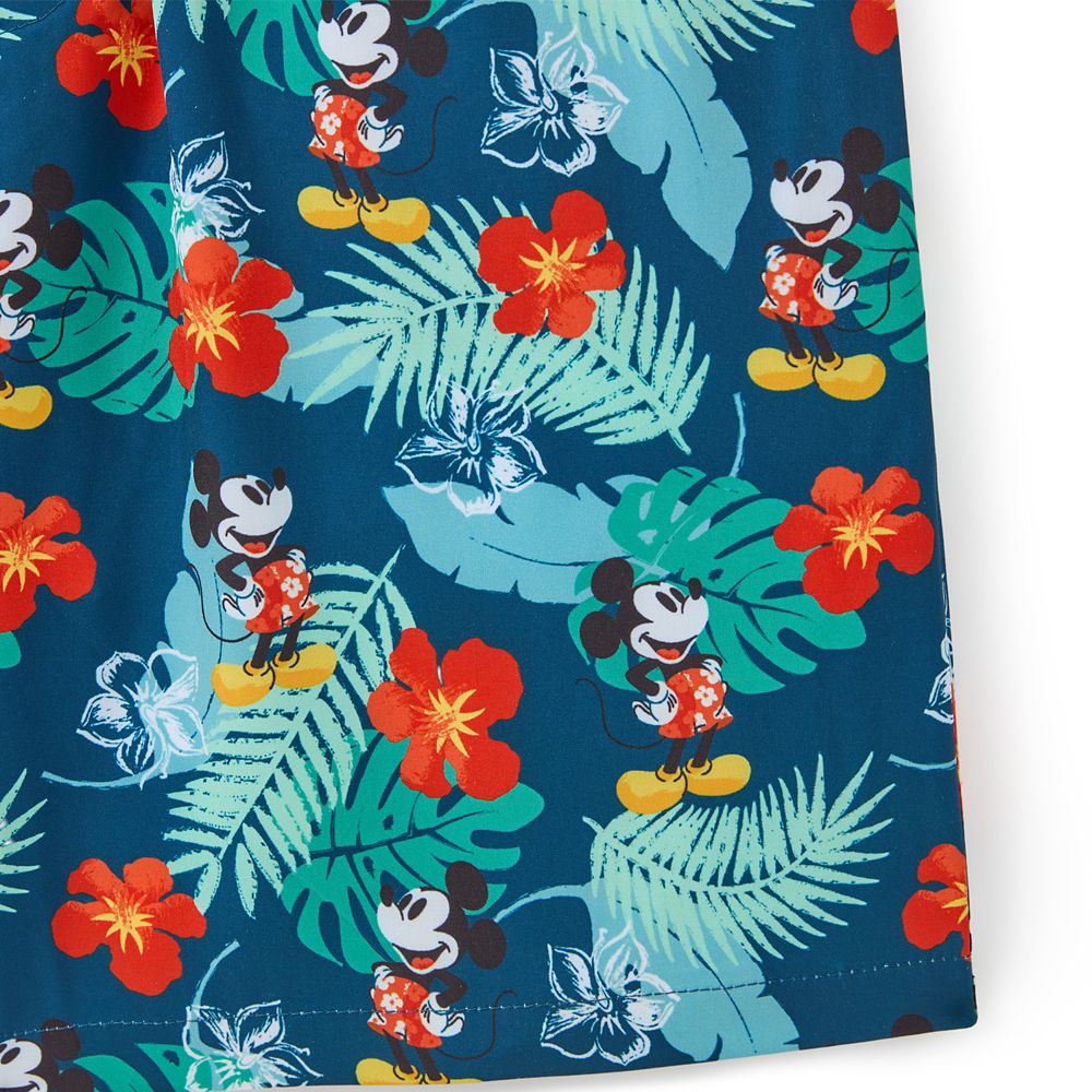 Mickey Mouse Tropical Swim Trunks for Kids