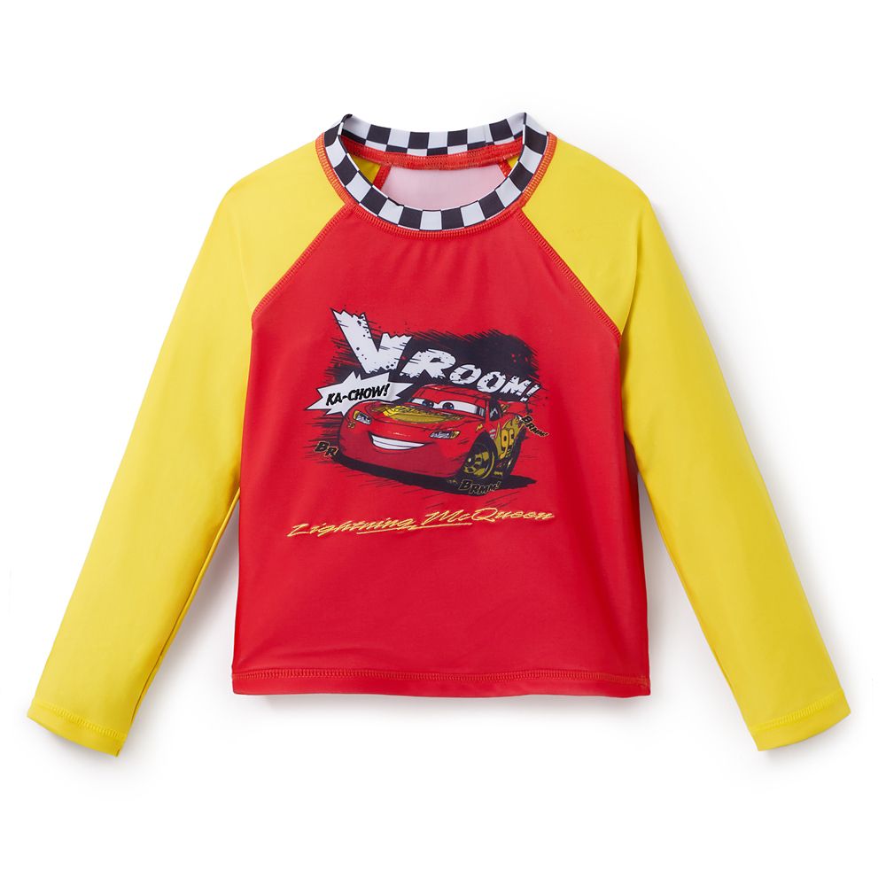 Lightning McQueen Rash Guard for Kids &ndash; Cars