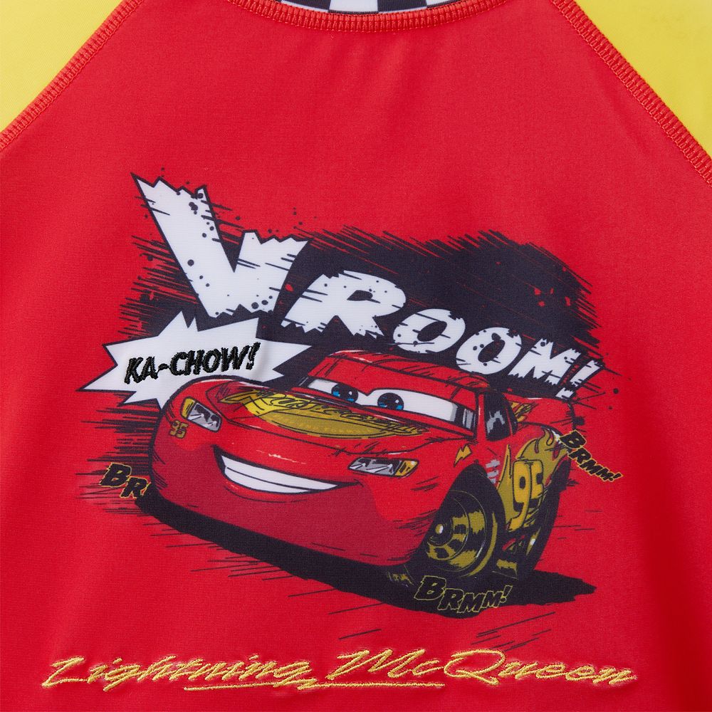 Lightning McQueen Rash Guard for Kids &ndash; Cars