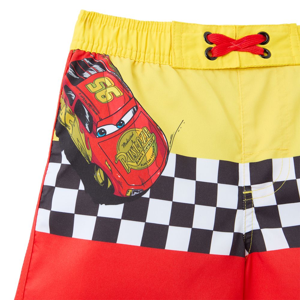 Lightning McQueen Swim Trunks for Kids &ndash; Cars