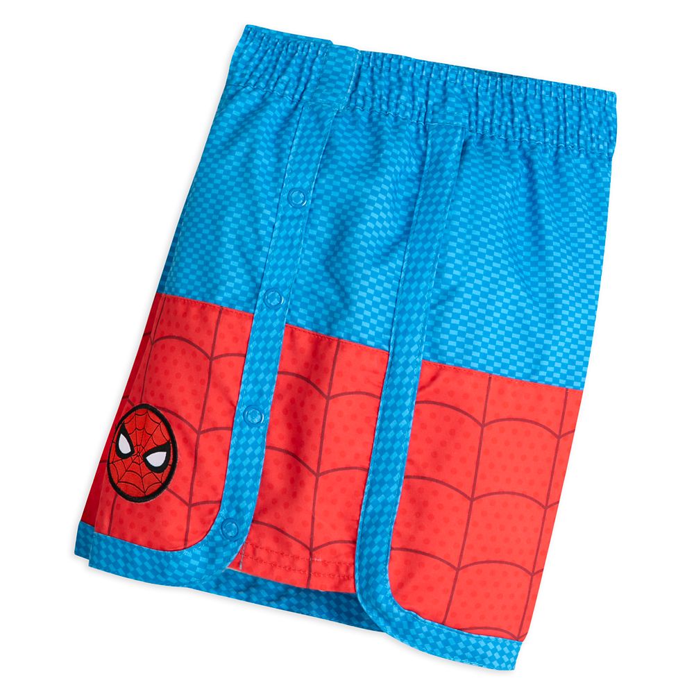 Spider-Man Adaptive Swim Trunks for Kids