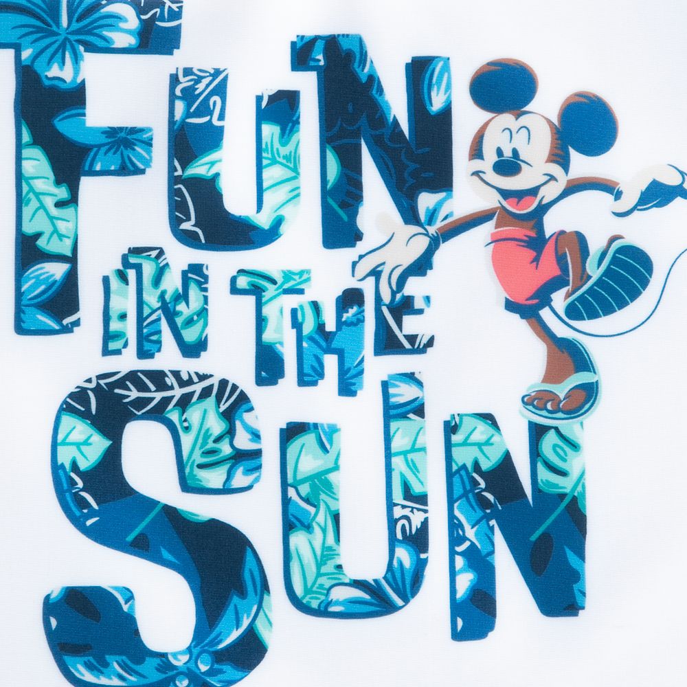 Mickey Mouse Summer Fun Rash Guard for Kids