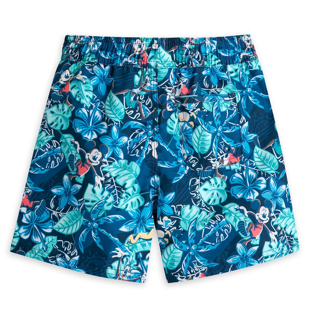 Mickey Mouse Summer Fun Swim Trunks for Kids
