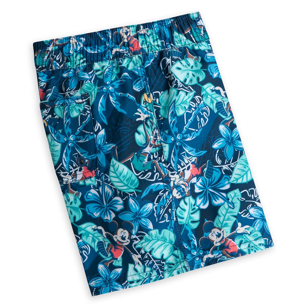 Mickey Mouse Summer Fun Swim Trunks for Kids