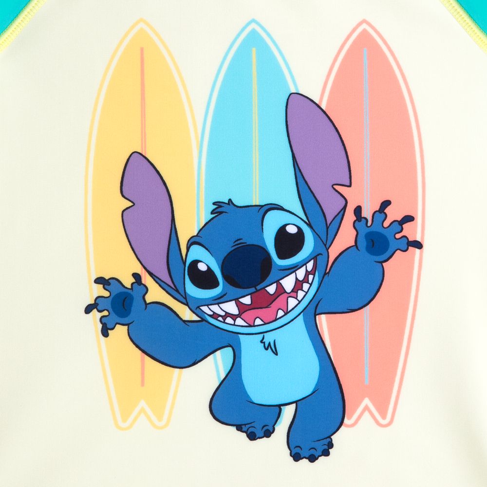 Stitch Rash Guard for Kids - Lilo & Stitch