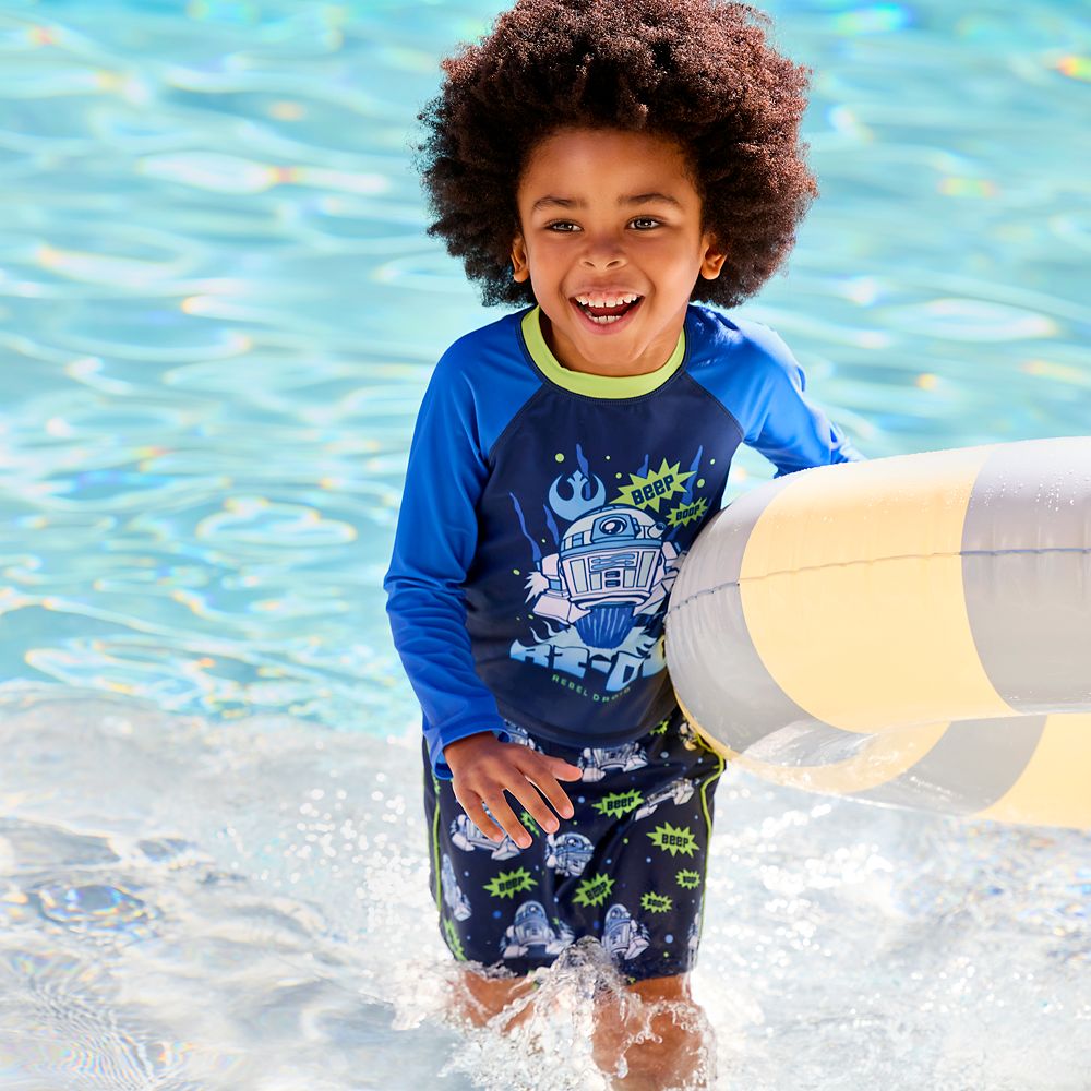 R2-D2 Rash Guard for Kids - Star Wars