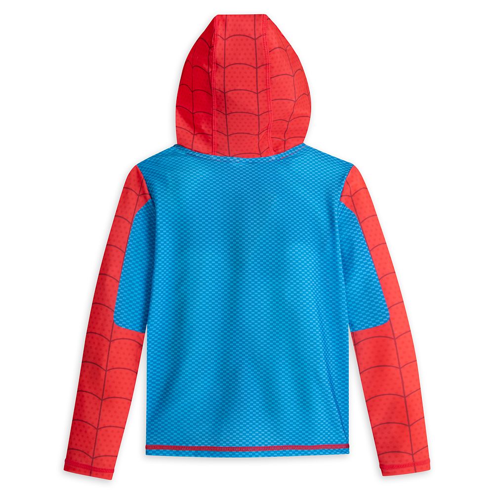 Spider-Man Hooded Rash Guard for Kids