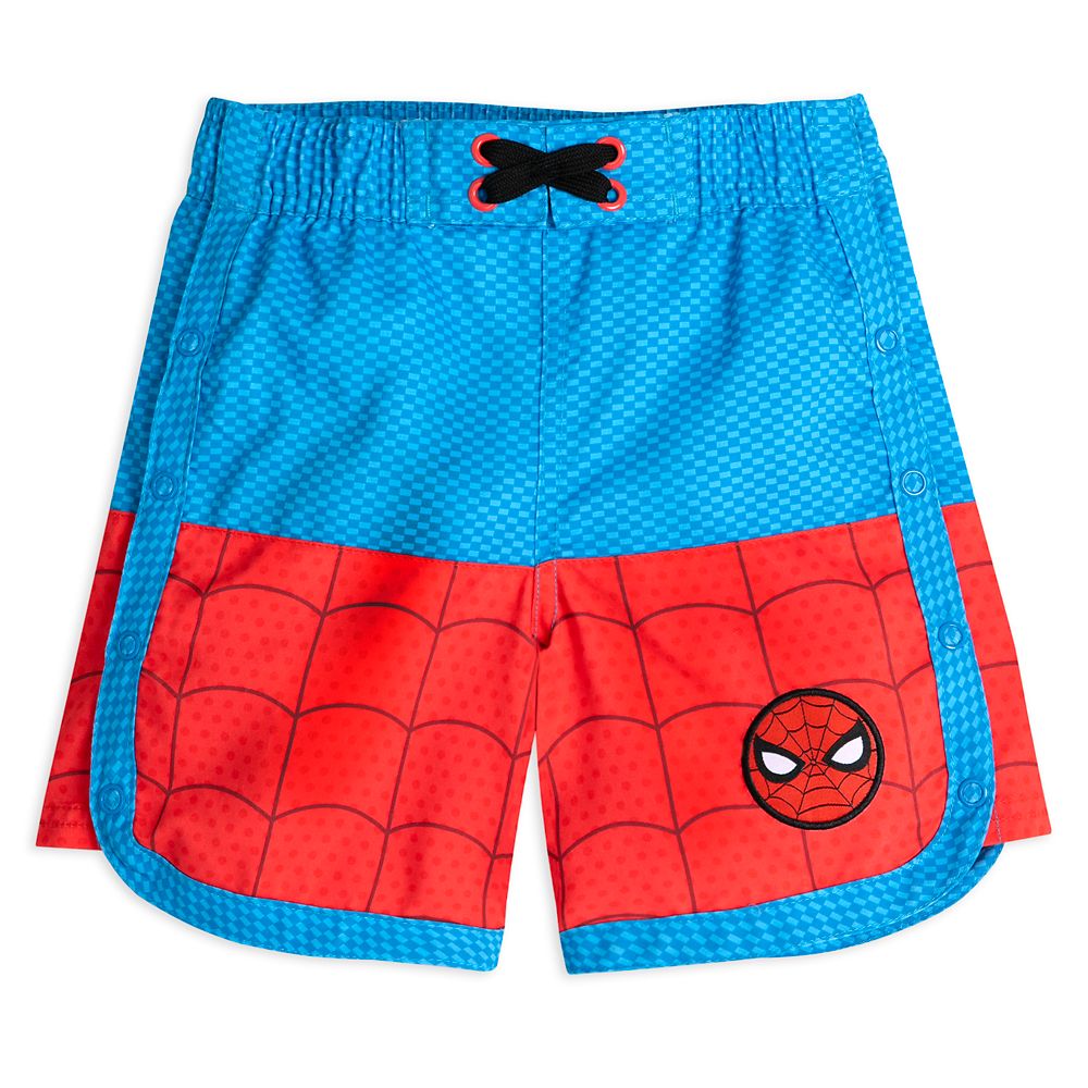 Spider-Man Adaptive Swim Trunks for Kids Official shopDisney