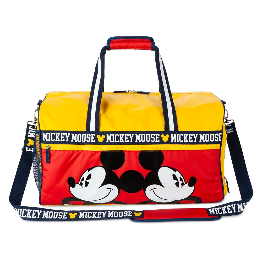 Mickey Mouse Collegiate Duffle Bag Disney Store