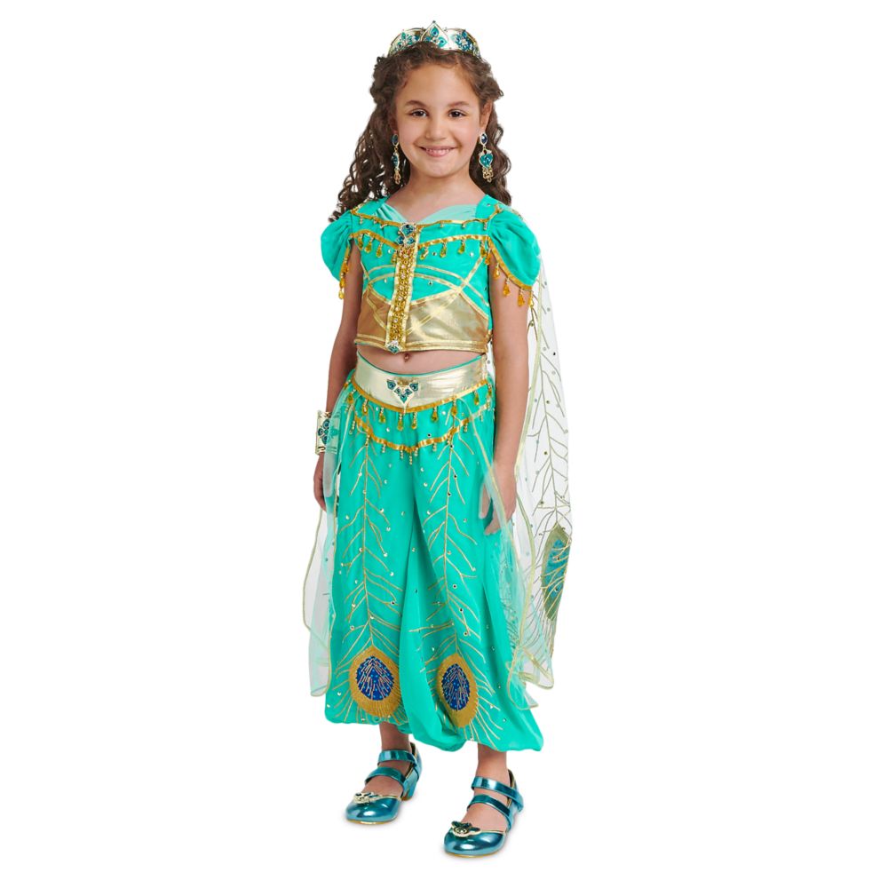 Jasmine Costume for Kids Aladdin Live Action Film Limited Edition Disney Store