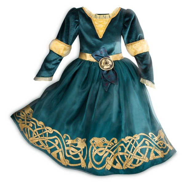 Disney Merida Costume Child Green Dress Disney Merida Costume Child Green Dress
