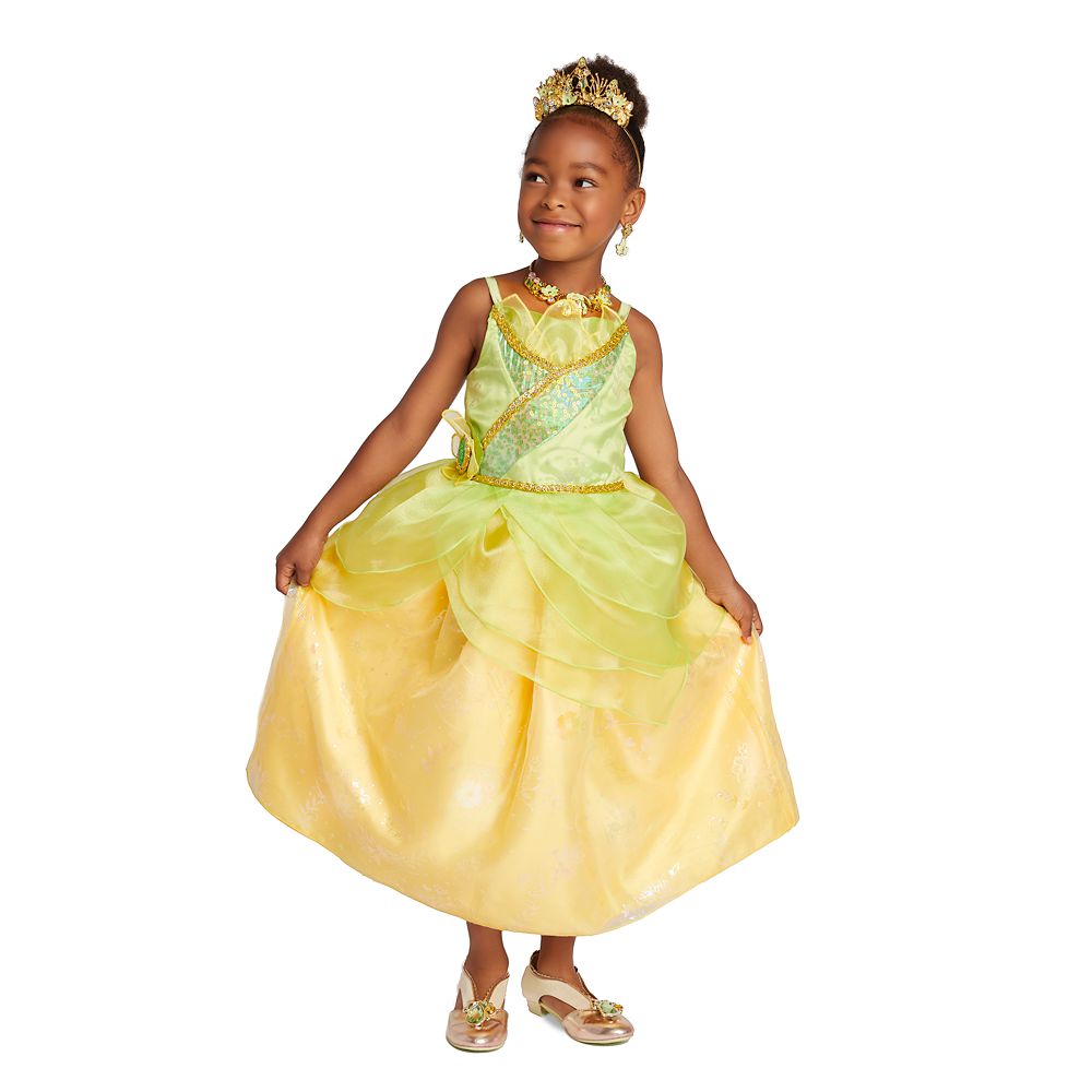 Tiana Deluxe Costume for Kids The Princess and the Frog Disney Store