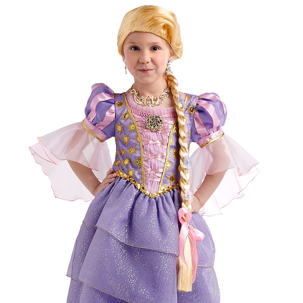 Rapunzel Costume Wig with Braid &ndash; Tangled