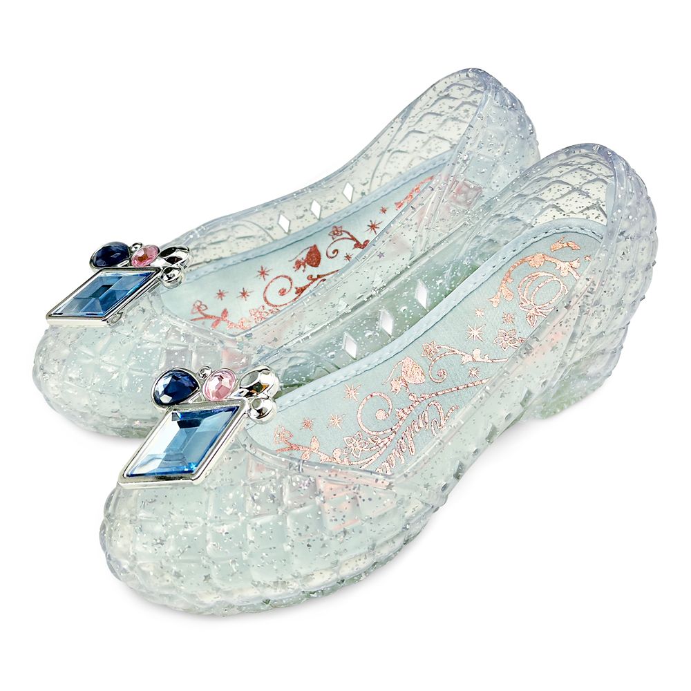 Clear cinderella shoes for toddlers on sale