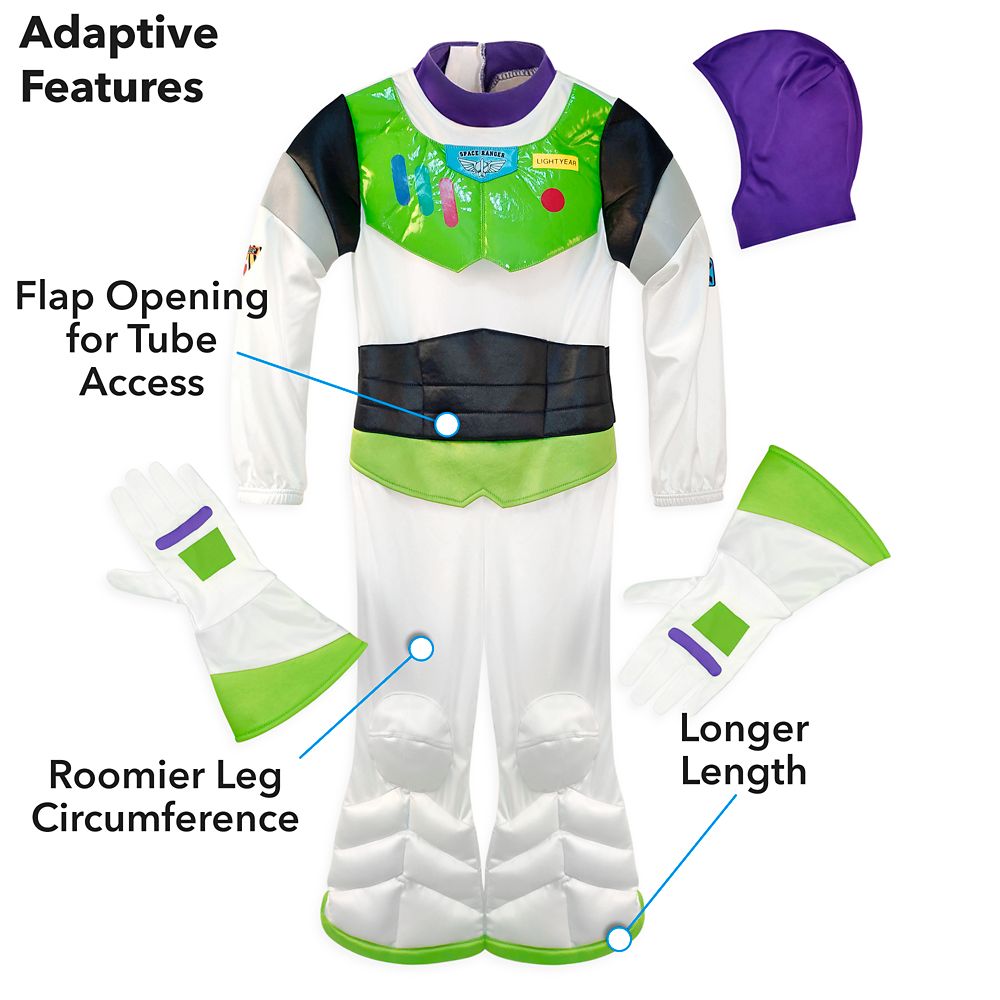 Buzz Lightyear Adaptive Costume for Kids - Toy Story