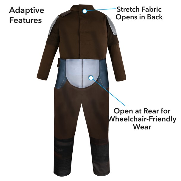Mandalorian Adaptive Child Costume Wheelchair Friendly Mandalorian Adaptive Child Costume Wheelchair Friendly