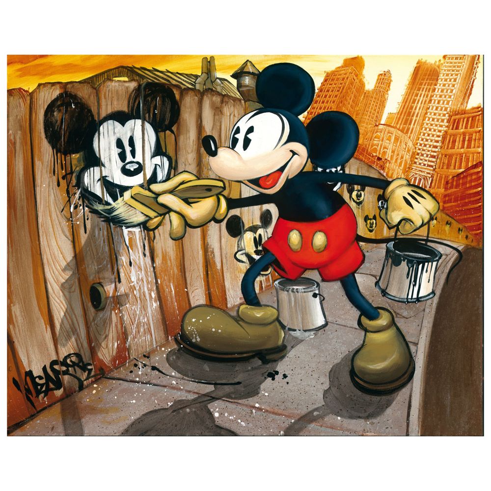 Mickey Mouse Mickey da Vinci  Gicle on Canvas  BLOC28 Official shopDisney