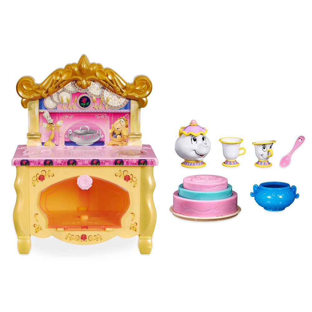 Beauty and the beast kitchen play set on sale