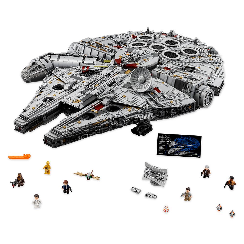 LEGO Millennium Falcon Ultimate Collector Series 75192 Star Wars Official shopDisney