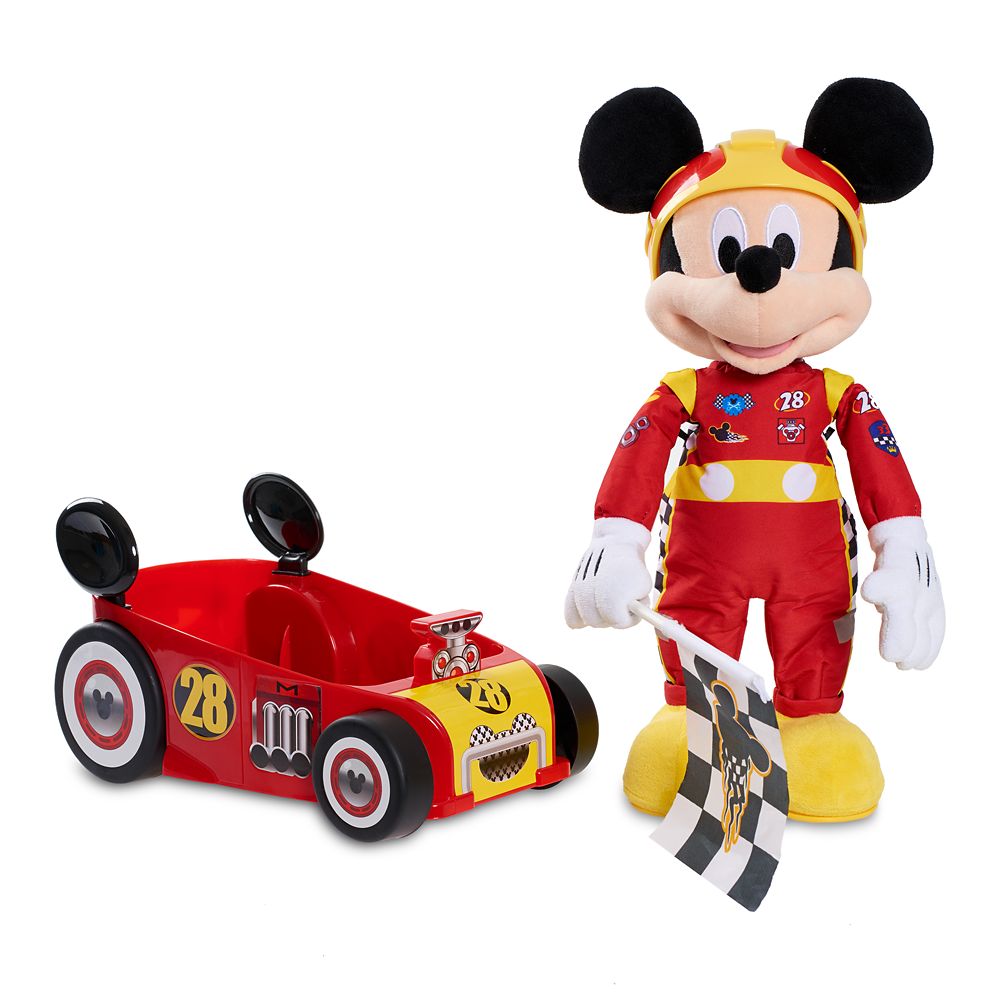 Mickey and the Roadster Racers Talking Mickey Mouse Plush and Car Disney Store