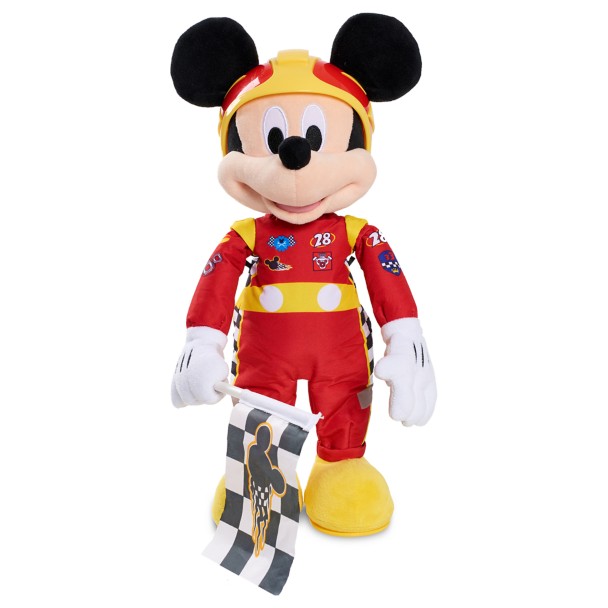 Mickey and the Roadster Racers Talking Mickey Mouse Plush Mickey and the Roadster Racers Talking Mickey Mouse Plush