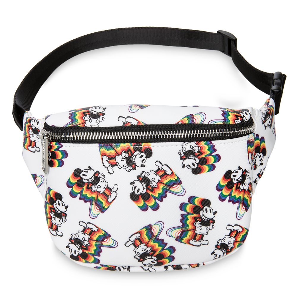 Mickey Mouse Rainbow Hip Pack by Loungefly Disney Store