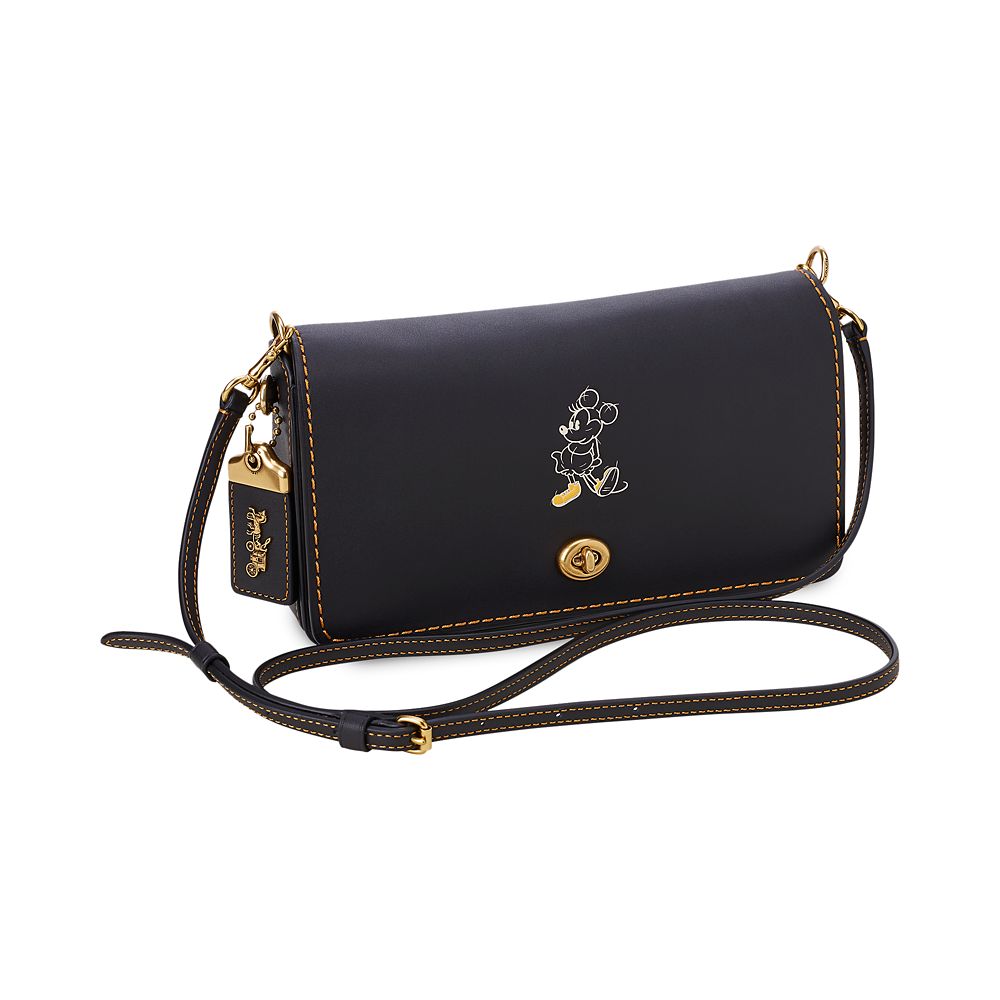 Minnie Mouse Dinky Leather Crossbody Bag by COACH Disney Store