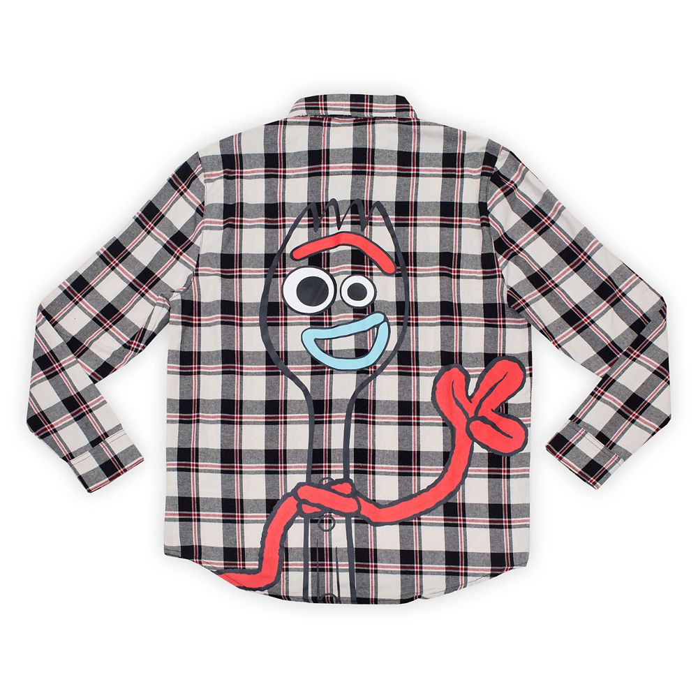 Disney x Cakeworthy Snow White Flannel Button Up offers Fairest Of Them All Red Plaid