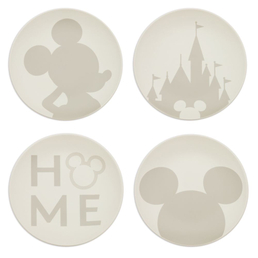 Mickey Mouse Icon Plate Set with Holder - Mickey Mouse Home Collection