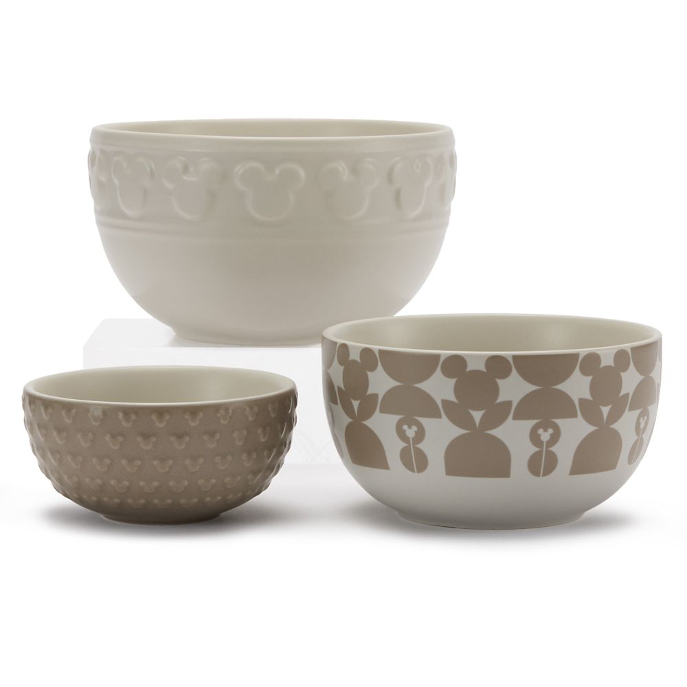 Mickey Mouse Icon Nesting Bowl Set