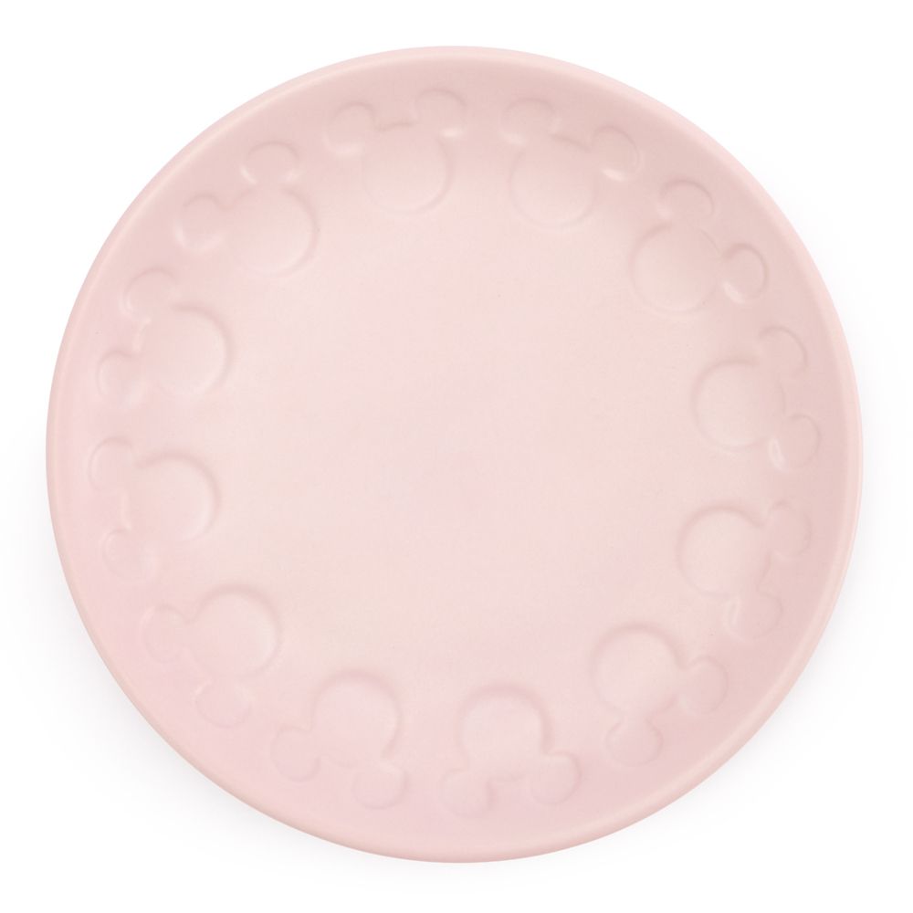 Mickey Mouse Icon Plate &ndash; Pink