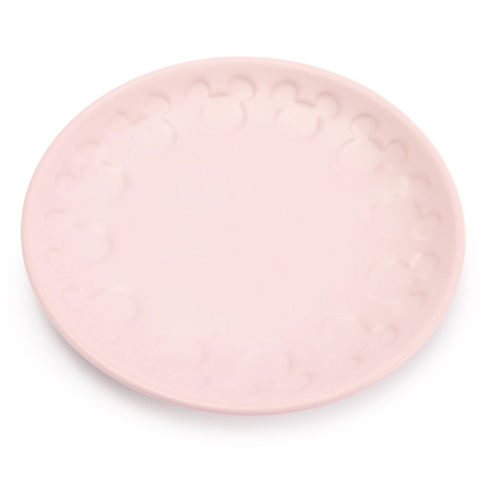 Mickey Mouse Icon Plate &ndash; Pink