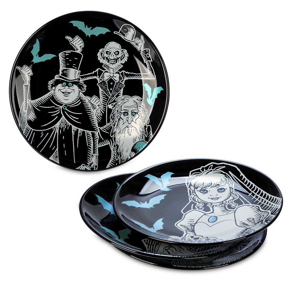 The Haunted Mansion Plate Set