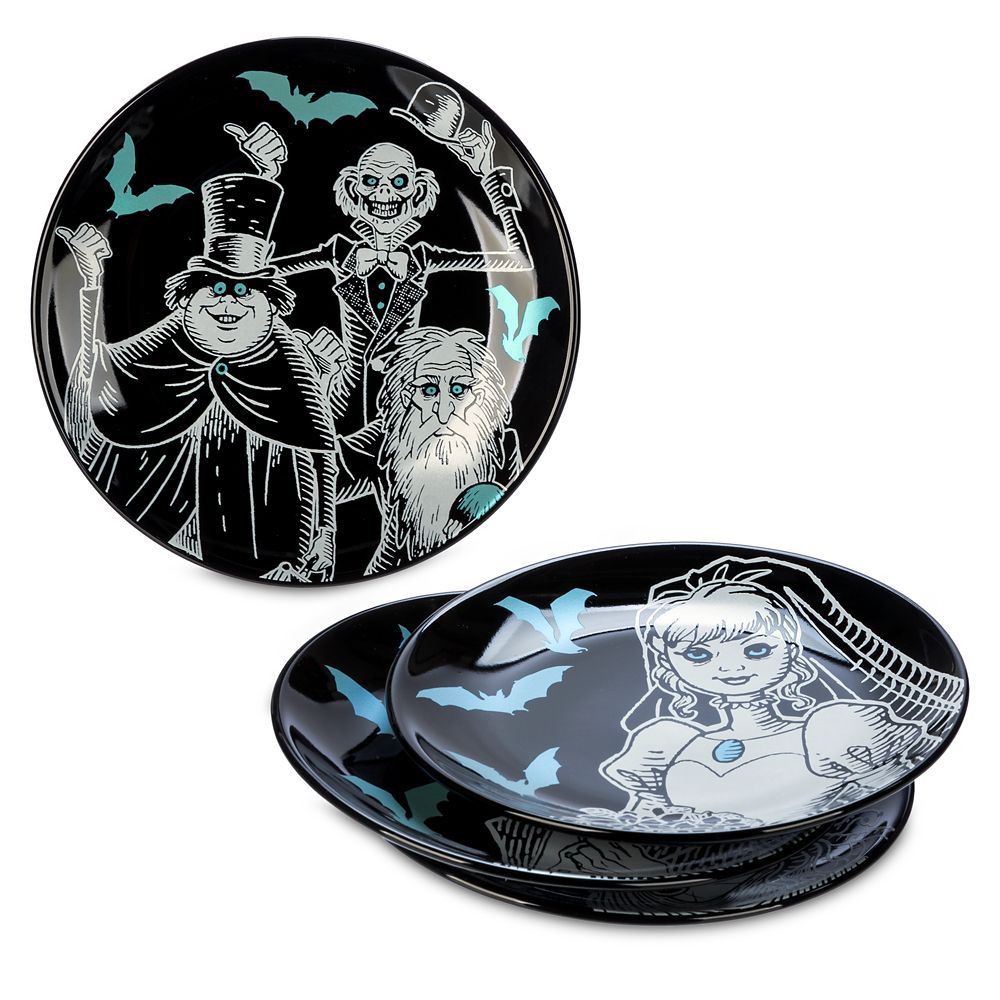 The Haunted Mansion Plate Set Official shopDisney