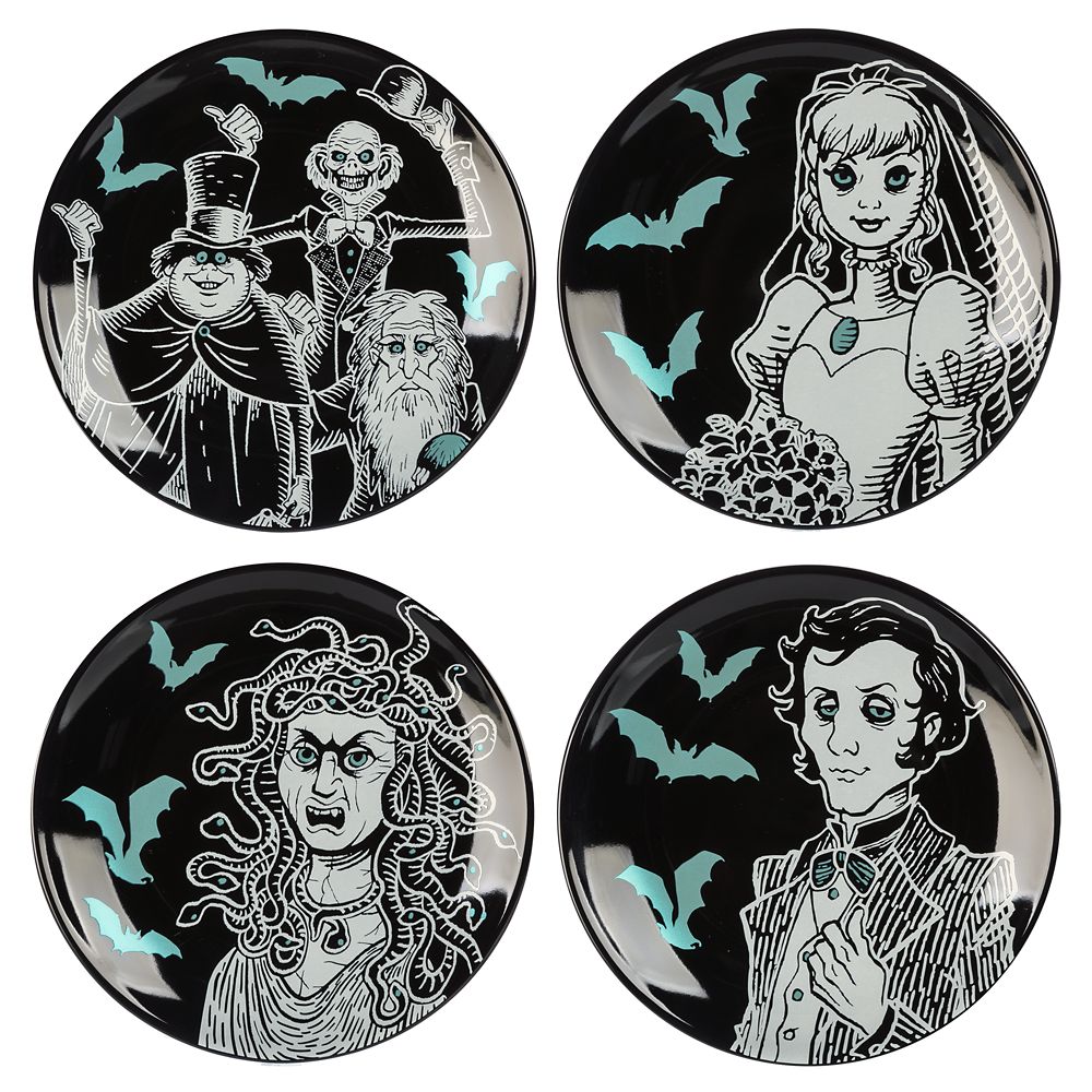 The Haunted Mansion Plate Set
