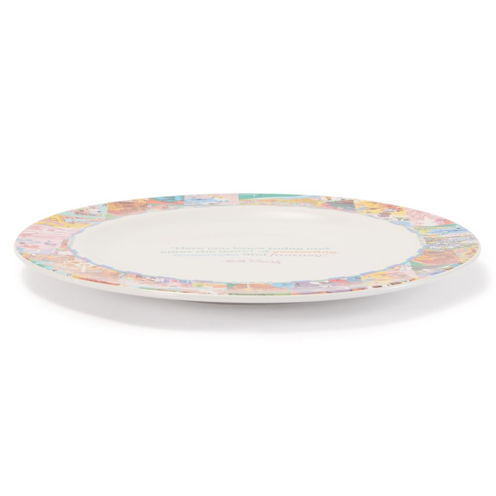 Disney Parks Vintage Maps Plate