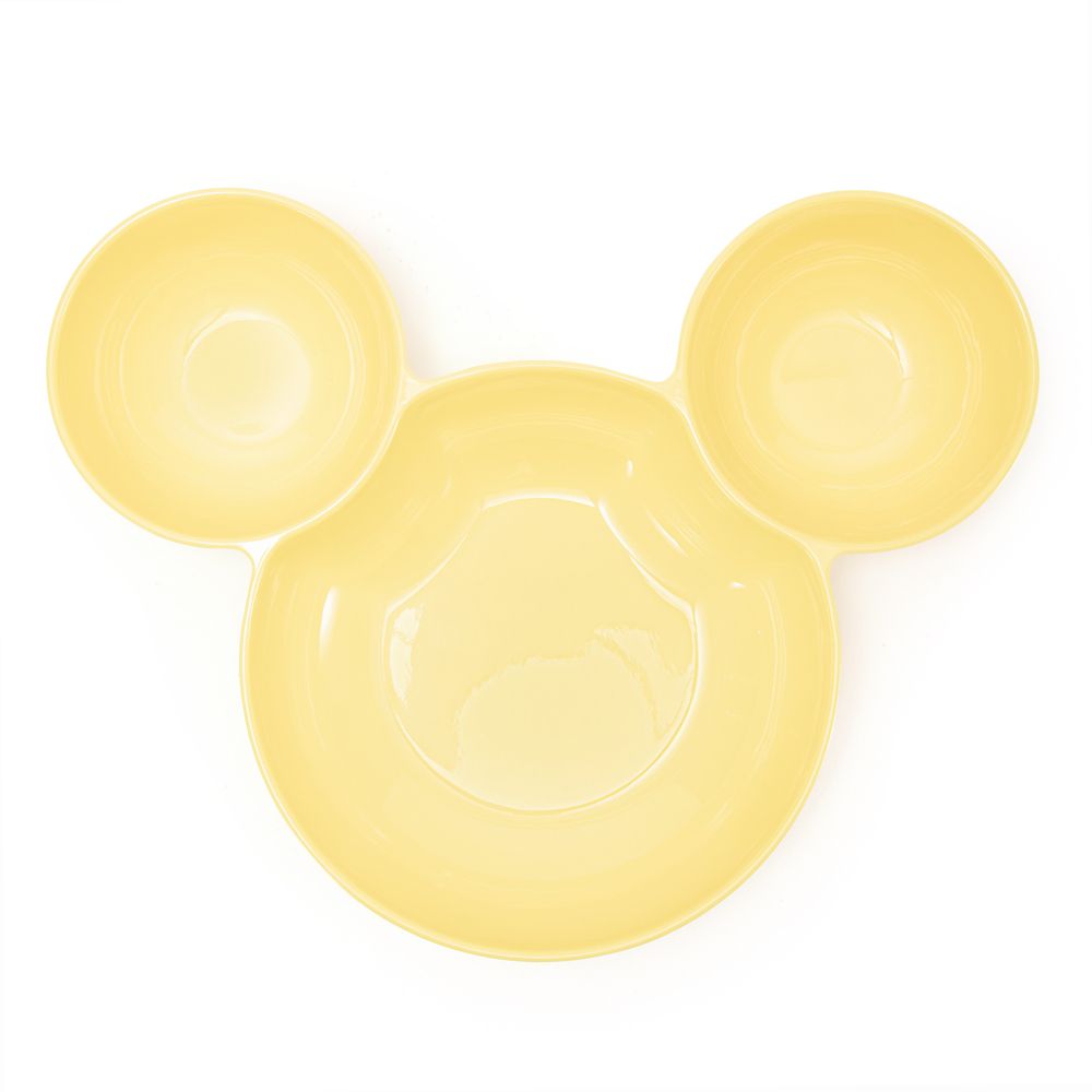 Mickey Mouse Icon Melamine Chip and Dip Bowl