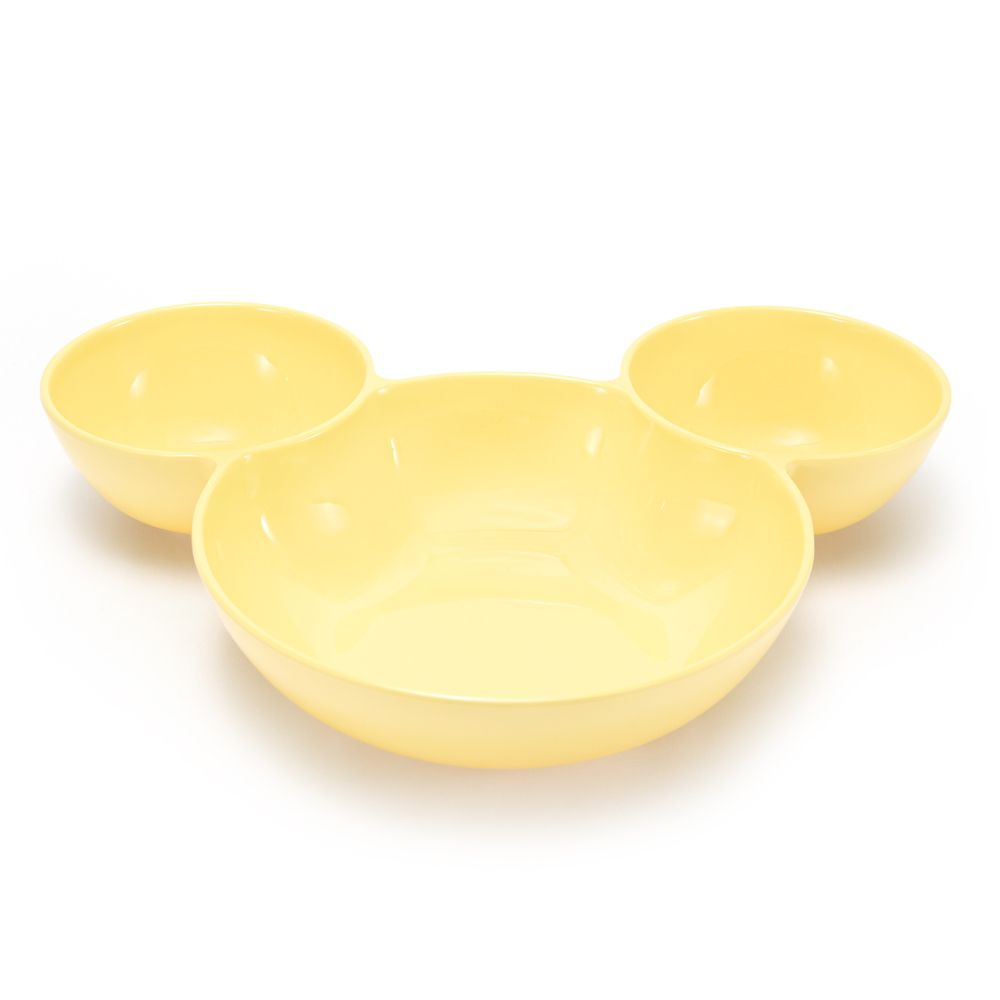 Mickey Mouse Icon Melamine Chip and Dip Bowl