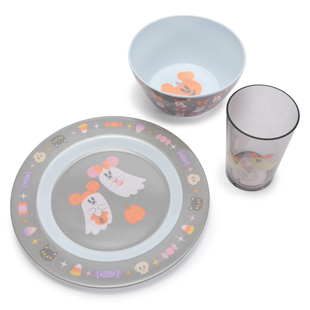 Mickey and Minnie Mouse Cutie Ghost Meal Set &ndash; Exclusive
